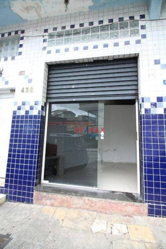 Imagem 1 de 8 de Salão Comercial 50 M² Na Ponte Grande Para Locação! - Sl0019