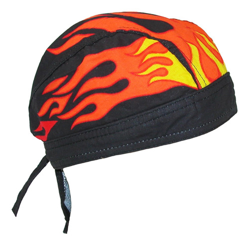 Ctm® Gorra De Trapo Flames Do Con Forro De Algodón Para Homb