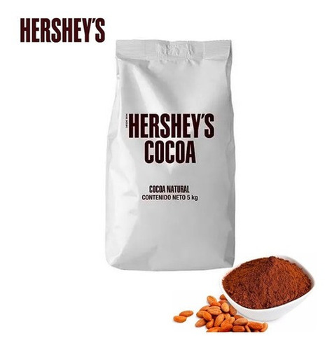 Chocolate Oscuro Tradicional Hershey´s Natural Original 5 Kg