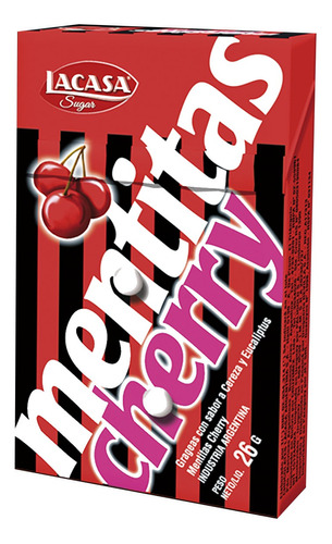 Mentitas Lacasa Cherry Pack X 12un - Compañía De Golosinas