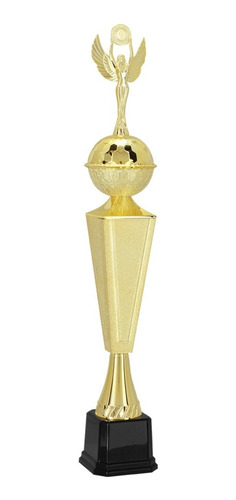 Troféu Campeão C/bola Estatueta Diversa  Qa413 Dot Alt65cm