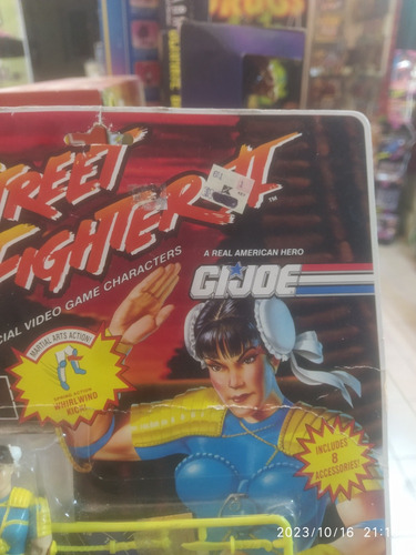 Street Fighter G.i. Joe Ed, Chun-li Action Figura Accion (Usado)