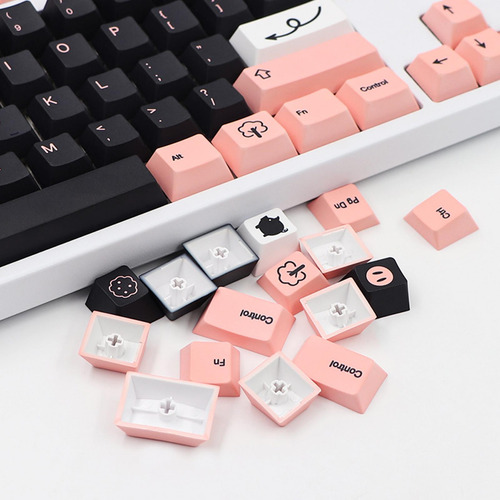 Keycaps 138 Accesorios Compatibles Con Teclas Reemplazo Para