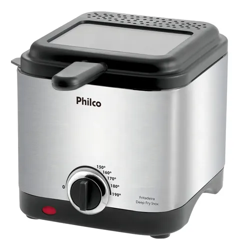 Fritadeira Elétrica Philco Deep Fry Inox 1,8L