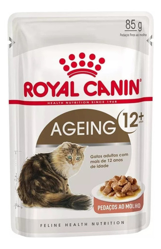 Royal Canin Ageing +12 Gato Senior Pouch Sobres 85 g X 12 Un