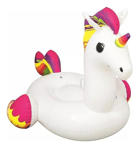 Bestway Unicornio Inflable Flotador Gigante Kawaii Tun