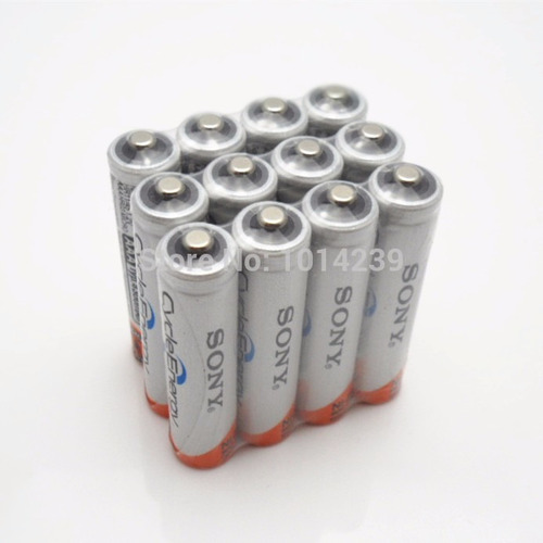 2 Pilha Sony Aaa 4300mah 1,2v + 2 Sony Aa 4600mah