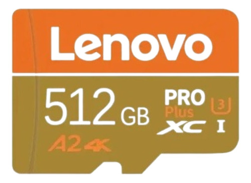 Tarjeta Micro Sd Lenovo 512gb Pro Plus Clase 10 4k