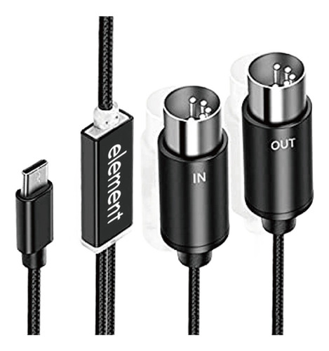 L Cable Midi A Usb C Tipo C Convertidor Midi Usb Con