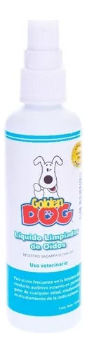 Limpiador De Oidos Para Perros Y Gatos Golden Dog 115 Ml