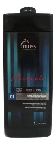 Shampoo Miracle Reparador Bidimensional Truss X 1000ml