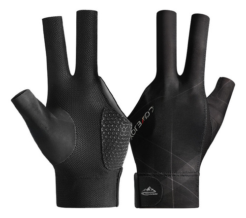 Dedo Completo Xg76 Negro Y Rojo (mano Derecha) - Profesional