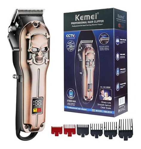 Kemei Km-2618 Clipper Profesional Digital Original