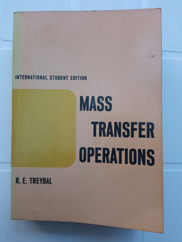 R E Treybal Mass Transfer Operations