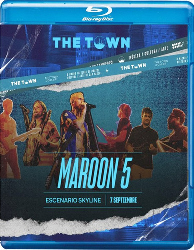 Blu-ray Maroon 5 Live At The Town Brasil 2023