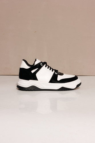 Zapatillas Mujer Plataforma Moda Comoda Cory Negras Araquina