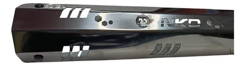 Protector Exosto Akt Nkd 125 Logo Lujo Acero Inoxidable