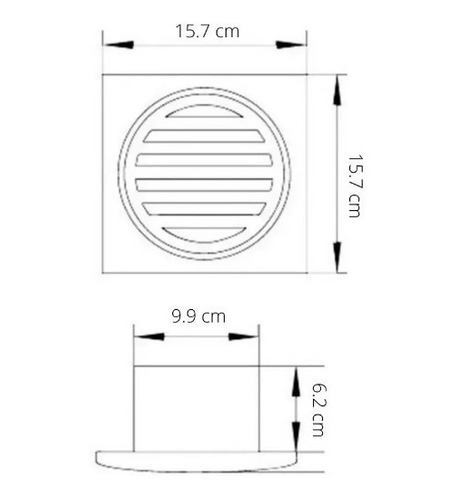 Imagen 2 de 6 de Extractor De Baño Tst 4 Pulgadas