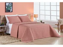 Comprar Conjunto Cobre Leito Queen 3 Pçs Roupa De Cama Colcha Ravena