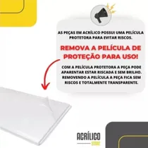 Comprar Display Etiqueta Porta Modelo U 5x2cm 100 Peças Cor Cristal Acrílico Store Porta Preço
