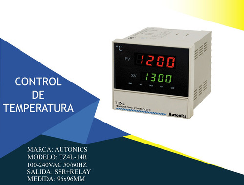 Control De Temperatura Autonics Tz4l 14r Mercado Libre