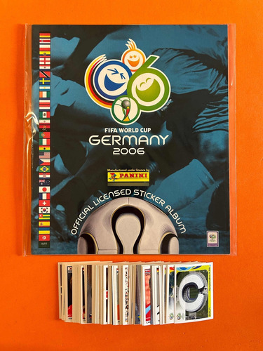Súper Pack Alemania 2006 Álbum Alemán +134 Estampas Diversas