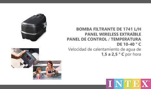 Jacuzzi Spa Inflable Intex Terapia De Burbujas 196x71cm. New