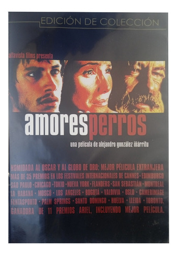 Película Dvd Amores Perros - Iñárritu (2000) Cine Mexicano