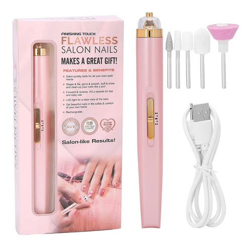 Pulidor Uñas Acrílico Manicure Profesional Drill Eléctrico