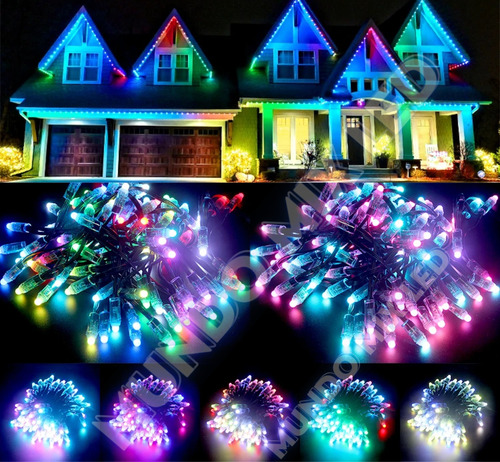 4000pcs Pixel Ponto Led Rgb 12mm Ws2811 12v Fita Endereçável