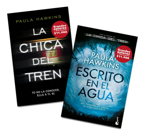 Pack Paula Hawkins Chica Del Tren-escritos En El Ag