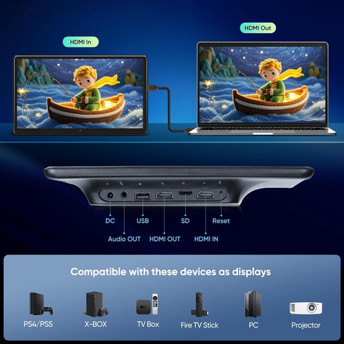 Reposacabezas Android 15.6 Portátil, 4g Ram 64gb, Wifi, Blu