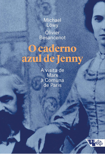 O caderno azul de Jenny: A visita de Marx à Comuna de Paris, de Löwy, Michael. Editora Jinkings editores associados LTDA-EPP, capa mole em português, 2021