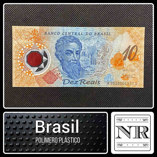 Brasil - 10 Reais - Año 2000 / 01 - P #248 - Conmemorativo