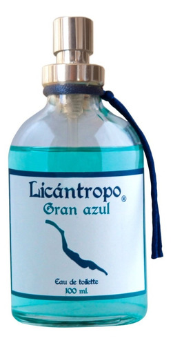 Licántropo  Gran Azul  Eau De Toilette 100 Ml Spray.