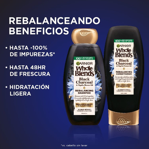 Black Charcoal Nigella Flower Oil Rebalancing Shampoo 11.7oz
