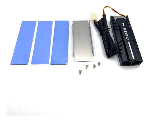 Disipador De Calor Con Ventildaror Para Ssd M.2