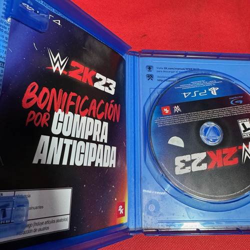 W 2k23 Play Station4 Ps4 Original (Usado)