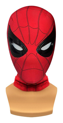 Casco Eléctrico Spiderman Con Ojos Móviles