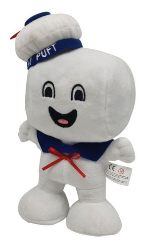 Imagen 3 de 4 de Ghostbusters Stay Puft Muñeco Peluche Juguete Regalo 23cm