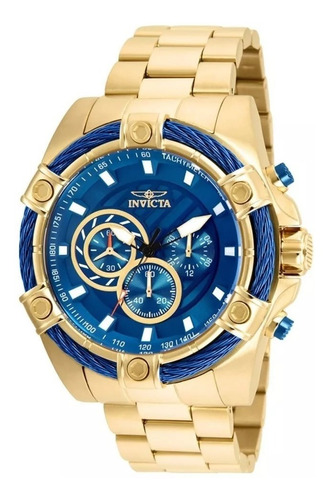 Excelente Reloj Invicta Ss Hombre Acero Tiempo Exacto (Reacondicionado)