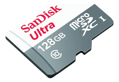 Cartão Memória Micro Sd Sandisk 128gb Classe 10 Ultra 170MB/S