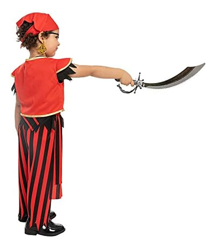 Spooktacular Creations Disfraz De Intendente Feroz De Pirata