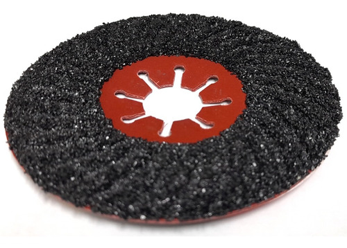 Disco De Pulido Marmol Granito Piedras 180mm 7 Pulgadas Color Negro