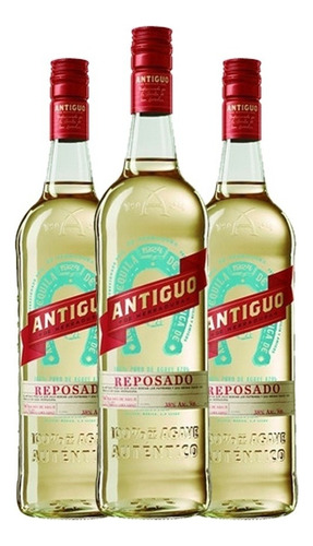 Pack De 3 Tequila Herradura Antiguo Rep 1750ml