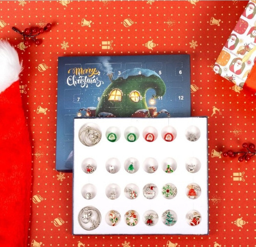 Set De Bisutería, Regalos De Navidad, 2 Pulseras Infantiles