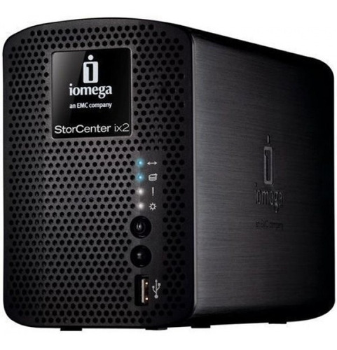 Storage Iomega Ix2 - Com 2 Hds De 1 Tb Seagate
