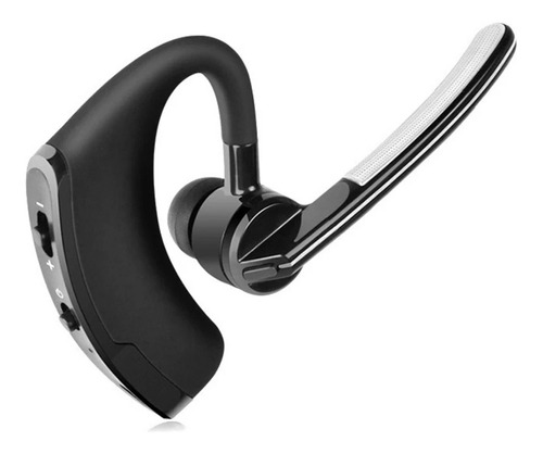 Audífono Bluetooth Inalambrico Mono Oral Mano Libres V8. Color Negro