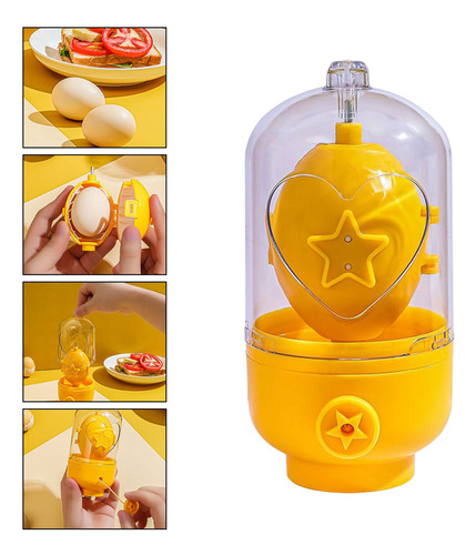 5 Egg Scrambler Shaker Accionado A Mano Con Cuerda De
