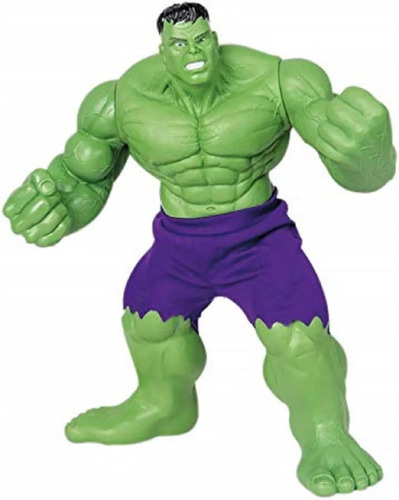 Boneco Articulado Marvel Comics Hulk Verde 45 Cm 551 - Mimo